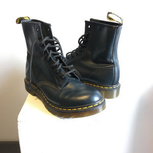 Navy Blue Doc Martens (waterproof?)